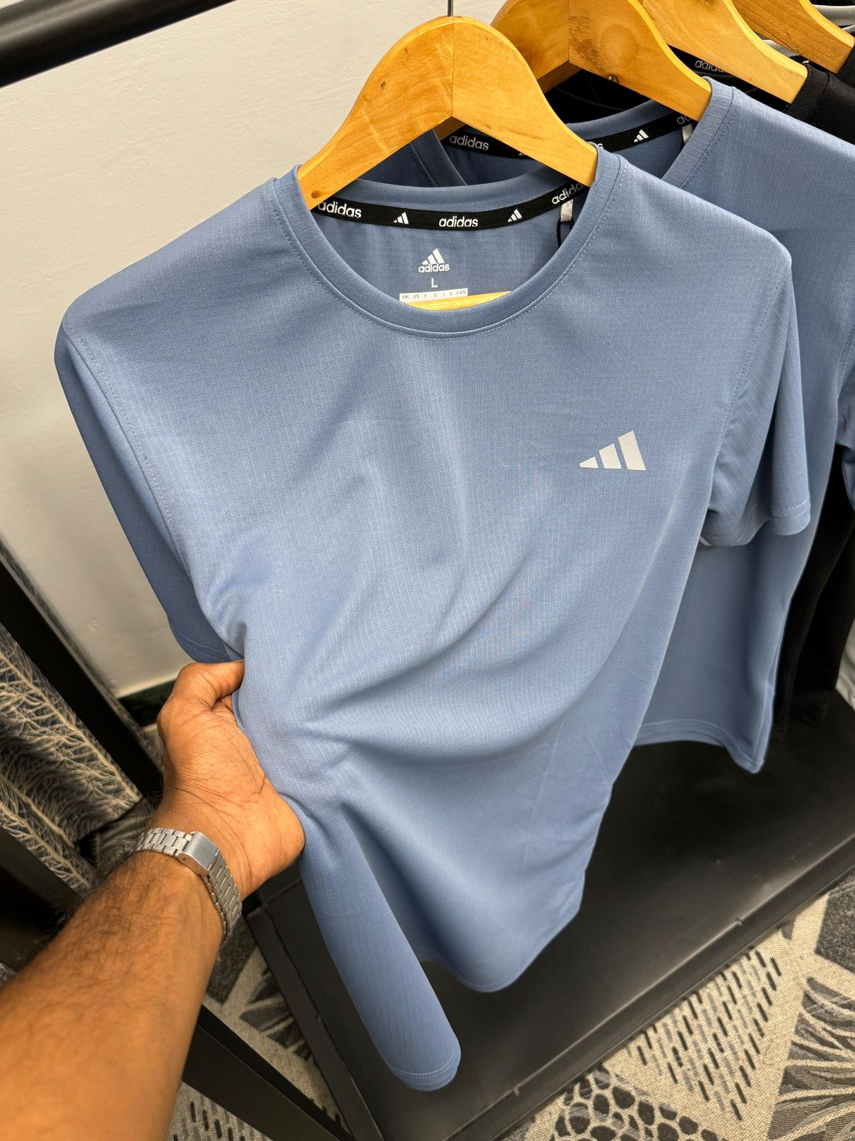 Adidas 4 Way Lycra Stretch Sports and Gym T Shirt