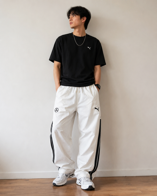 Puma × Mercedes AMG Premium White Track Pant