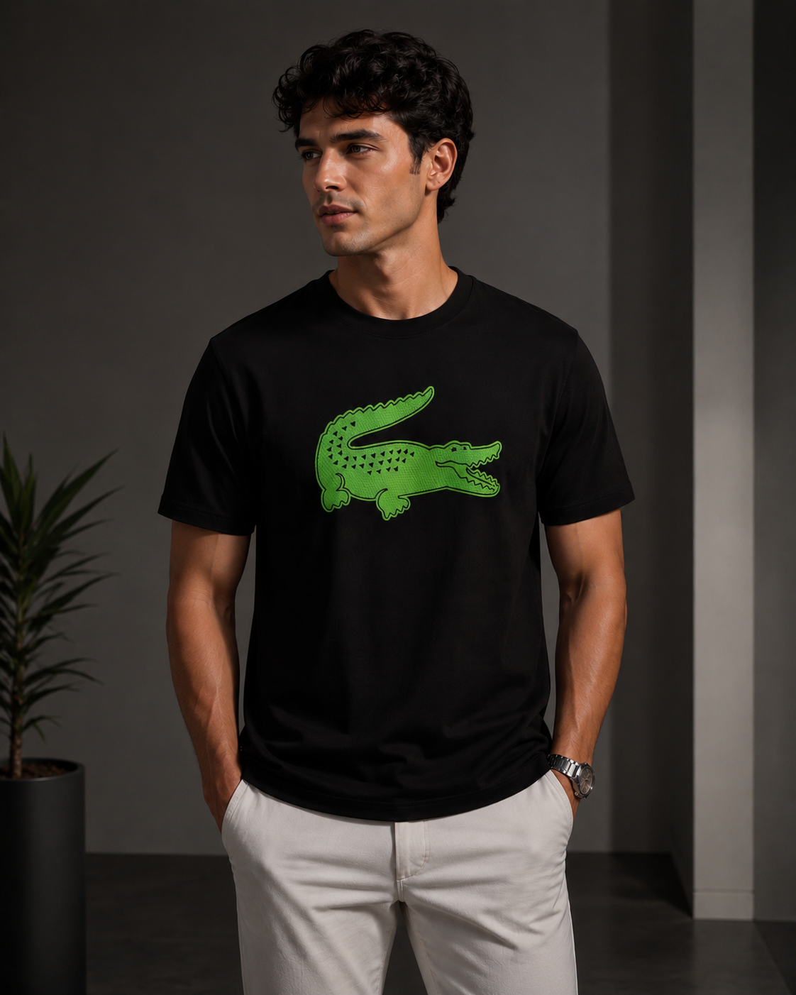 Lacoste Black T Shirt