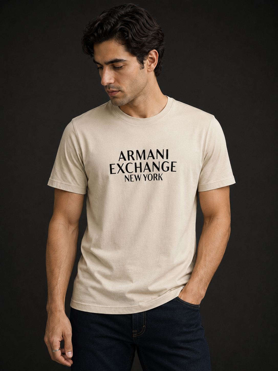 Armani Exchange Cotton T Shirts
