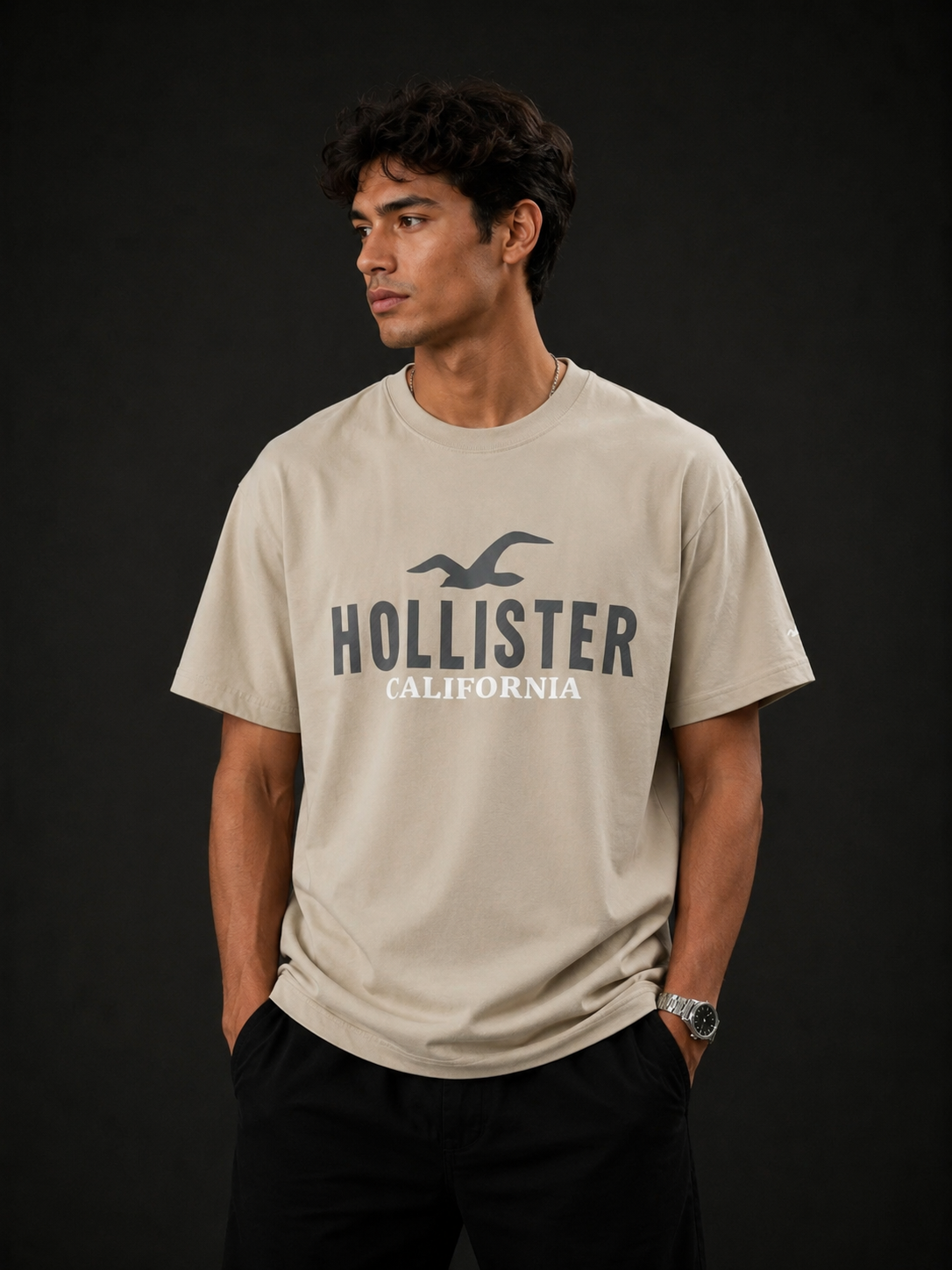 Holllister Relaxed Fit T Shirts