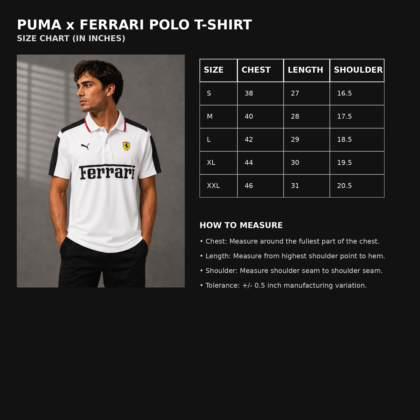 Puma × Ferrari T shirt