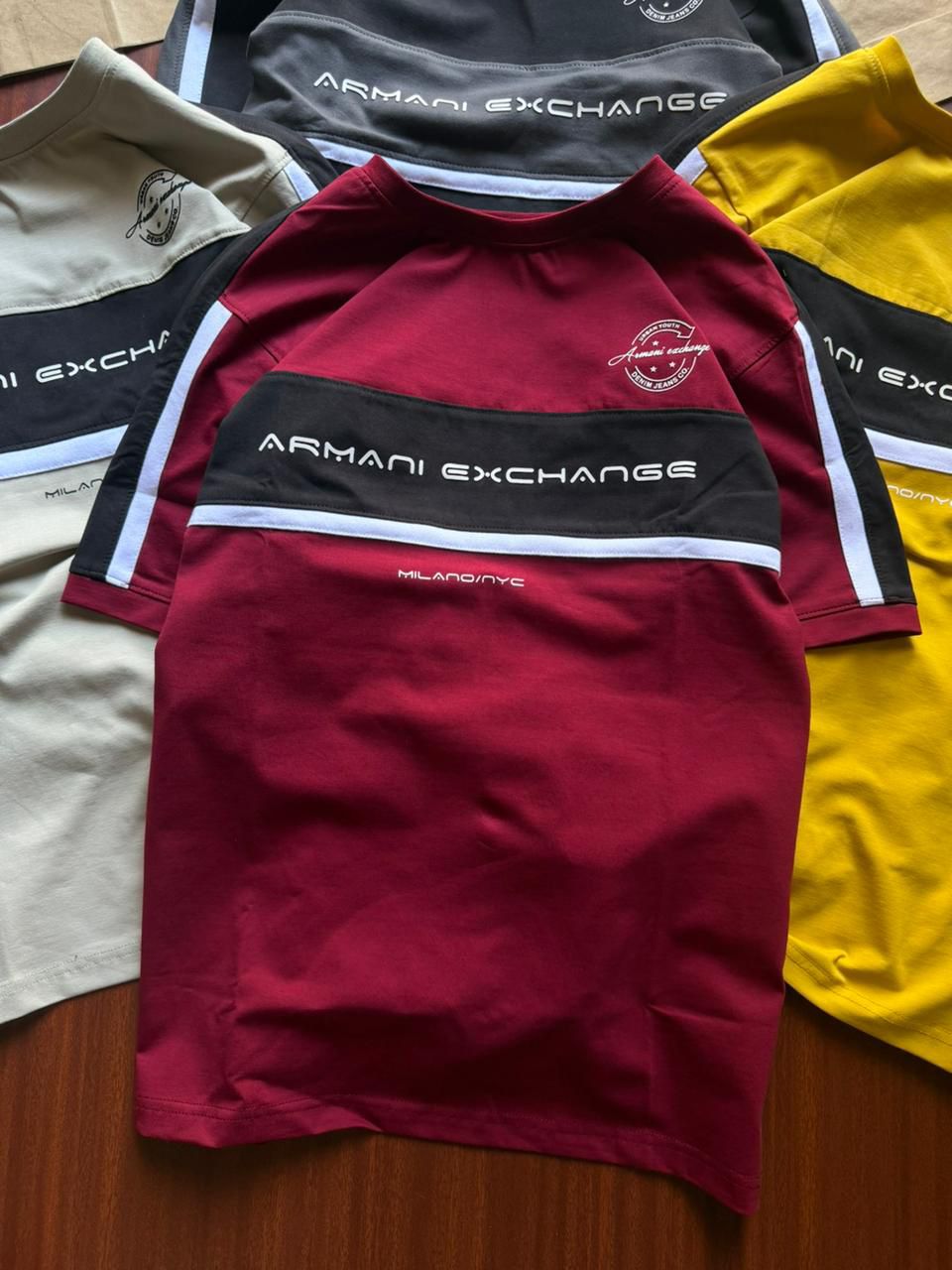 Armani Exchange Oversized T Shirts