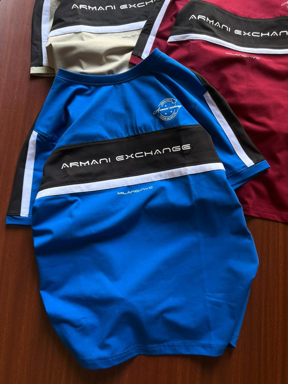 Armani Exchange Oversized T Shirts