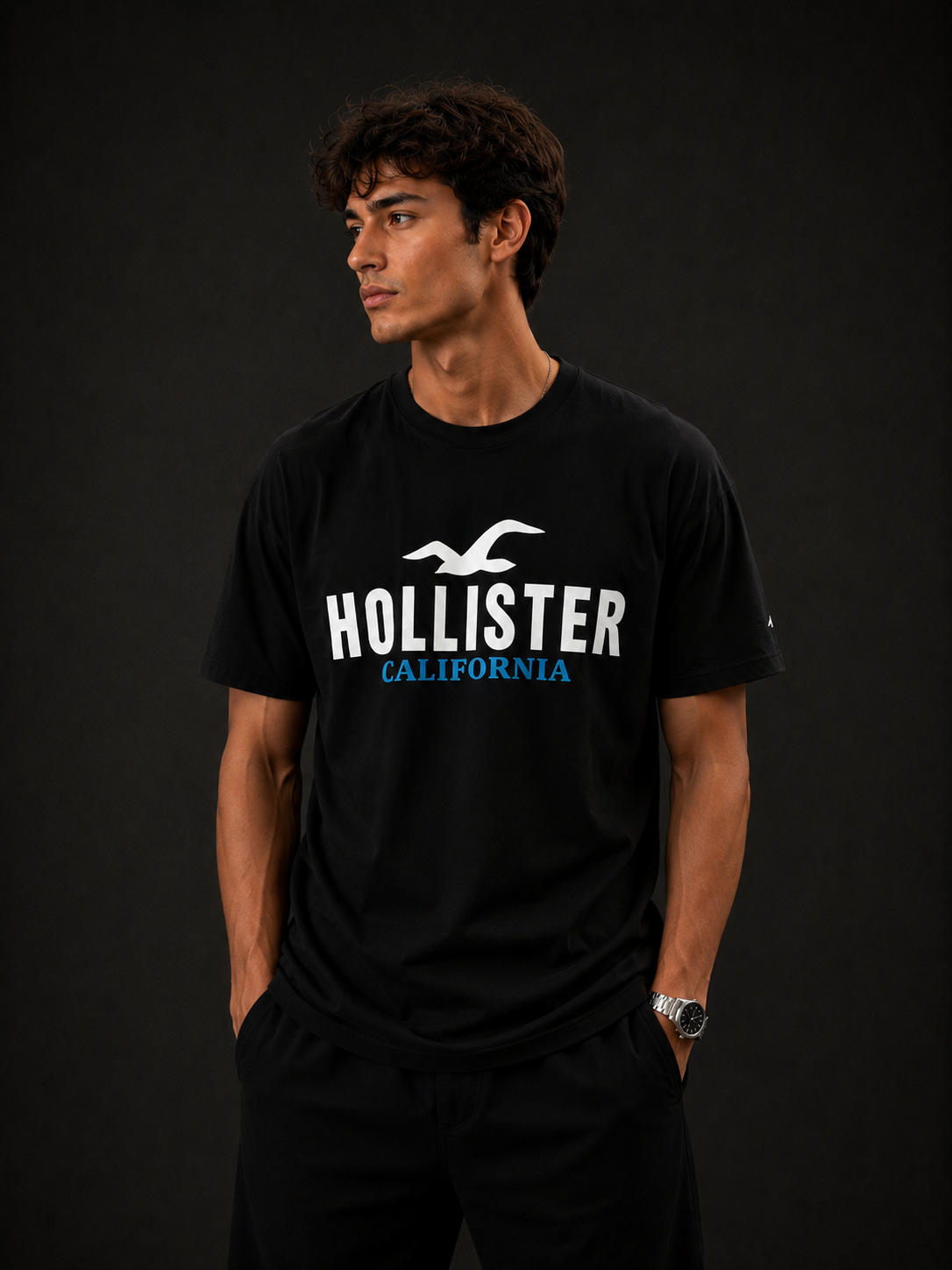 Holllister Relaxed Fit T Shirts